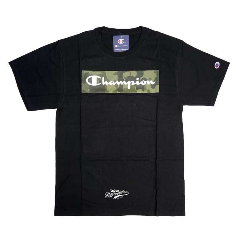 Harga champion sale script tee