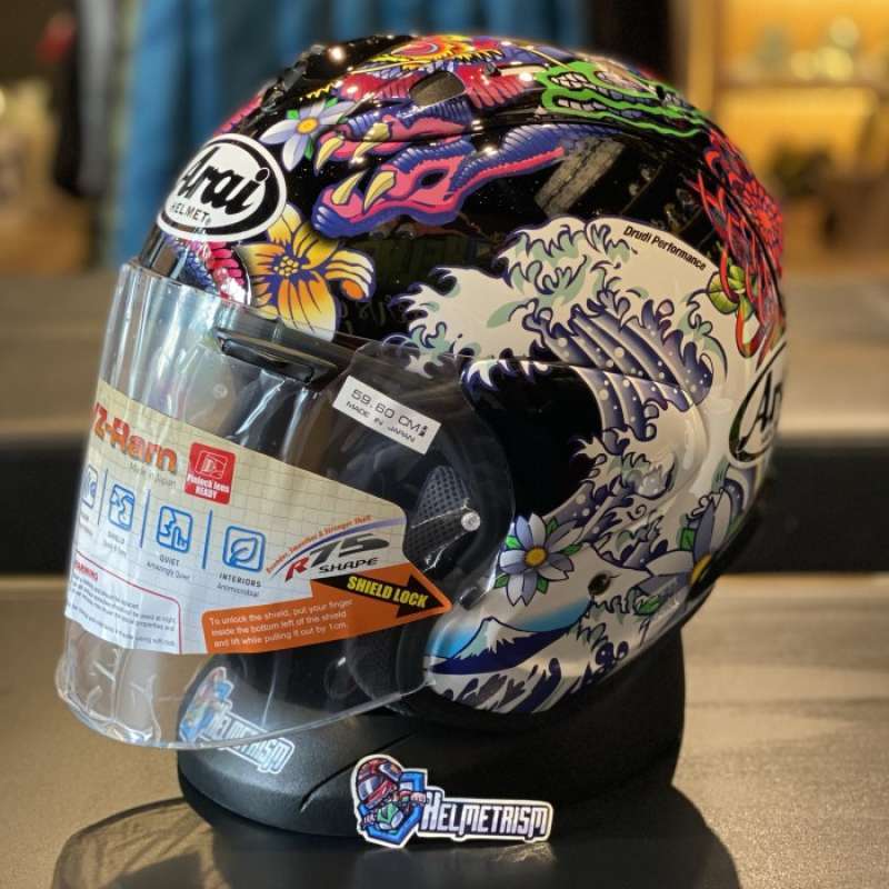 Promo Arai Vz Ram Oriental Black Diskon 23 Di Seller Fustore