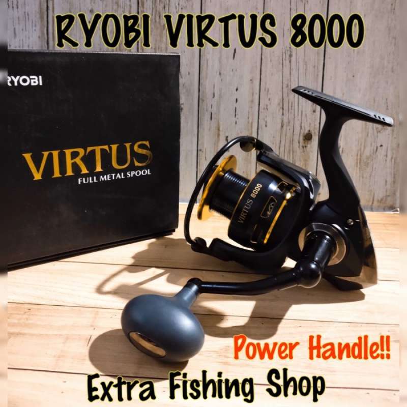 Promo Reel Ryobi Virtus 8000 Power Handle Mantab Diskon 17% Di Seller  Hafizh Store 4 - Cikoko, Kota Jakarta Selatan