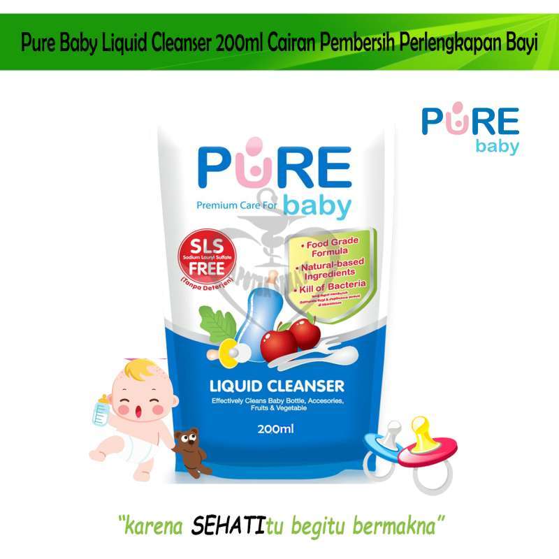 Pure baby bottle cleanser 2025
