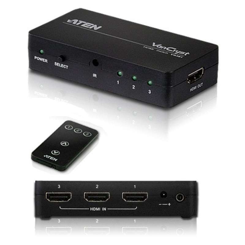 Promo Aten Vs381 3 Port Hdmi Switch With Remote Diskon 23 Di Seller Richter Store Kebon Kacang Kota Jakarta Pusat Blibli
