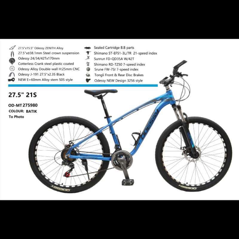 Mtb hotsell odessy 27.5