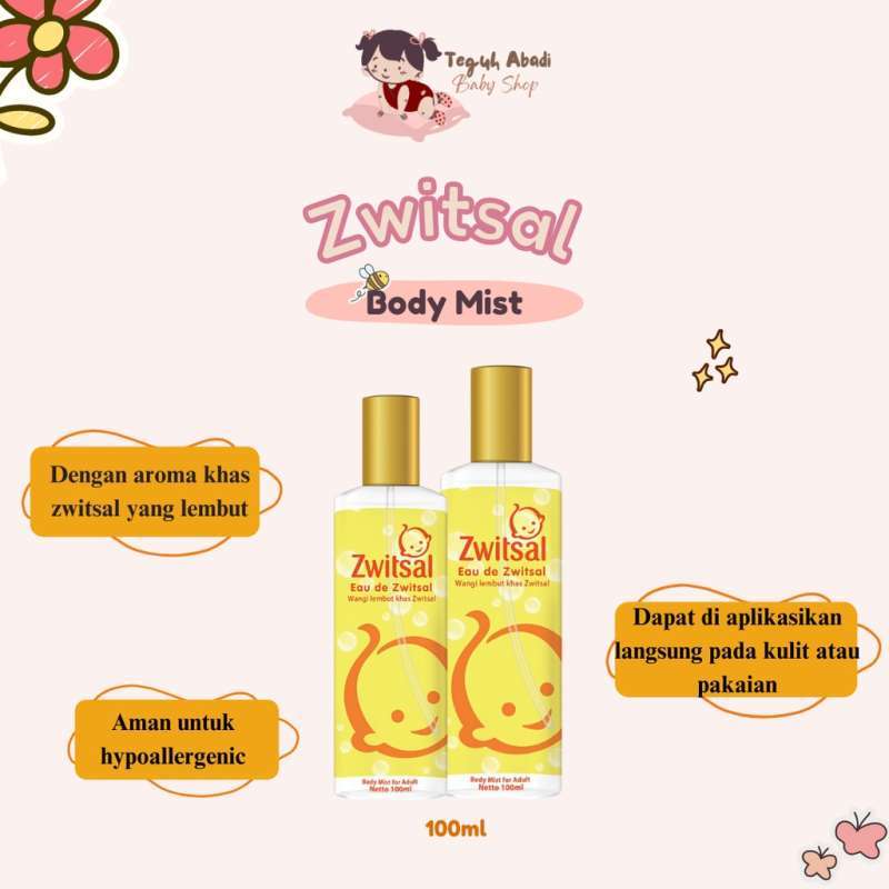 Zwitsal body mist sale