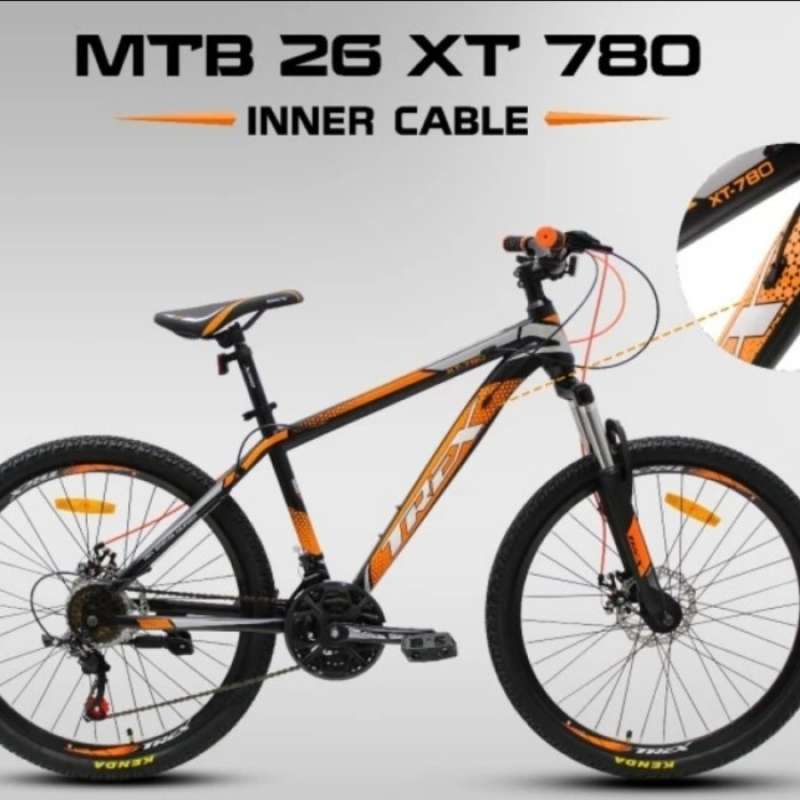 Jual sepeda mtb 26 inch trex xt 780 21 speed sepeda mtb murah di