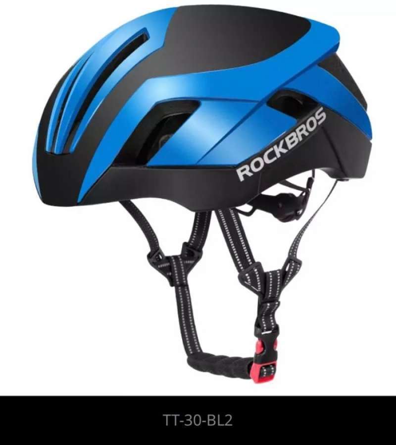 HELM SEPEDA ROCKBROS TT30 ORIGINAL BICYCLE HELMET MTB ROAD BIKE LIPAT