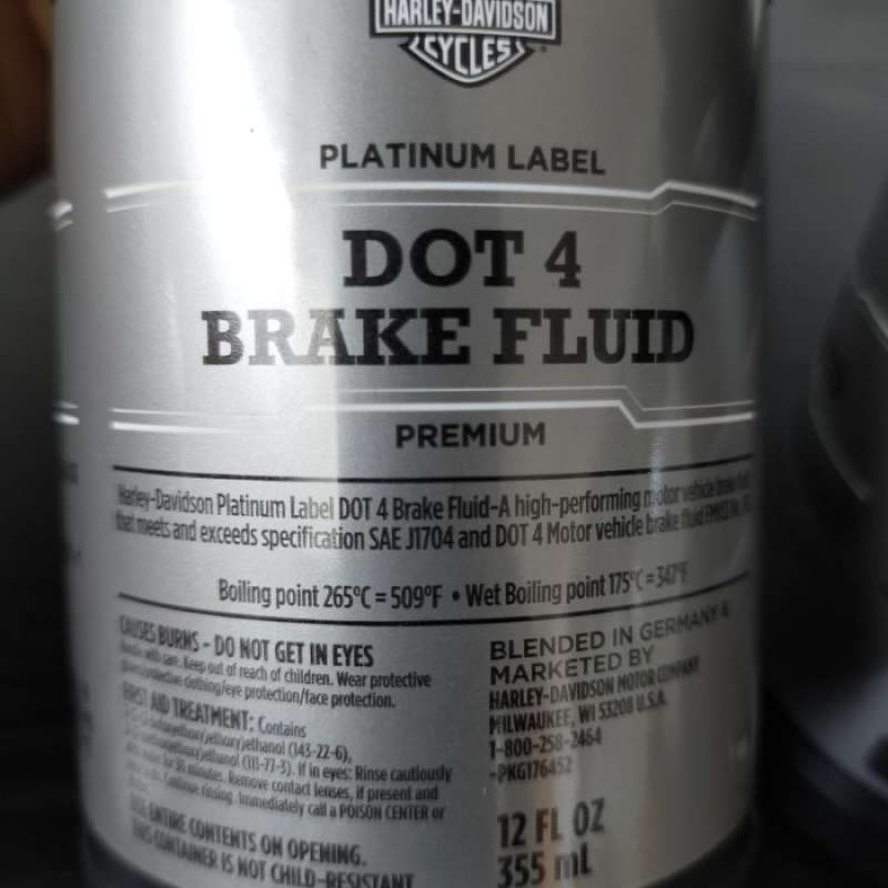 Promo Minyak Rem Asli Harley Davidson Dot 4 Platinum Harga
