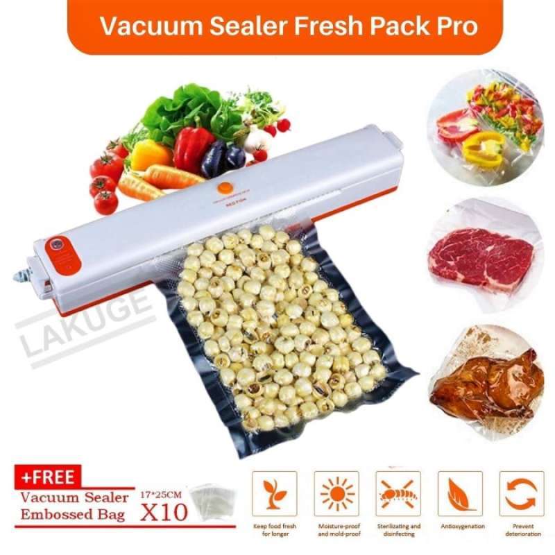 Promo Vacuum Sealer Freshpack Pro Food Packing Machine Portable