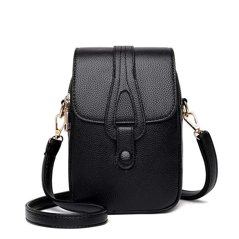Jual Baru Tas Selempang Kulit Wanita Dompet Hp Cewek Mini Bag MK