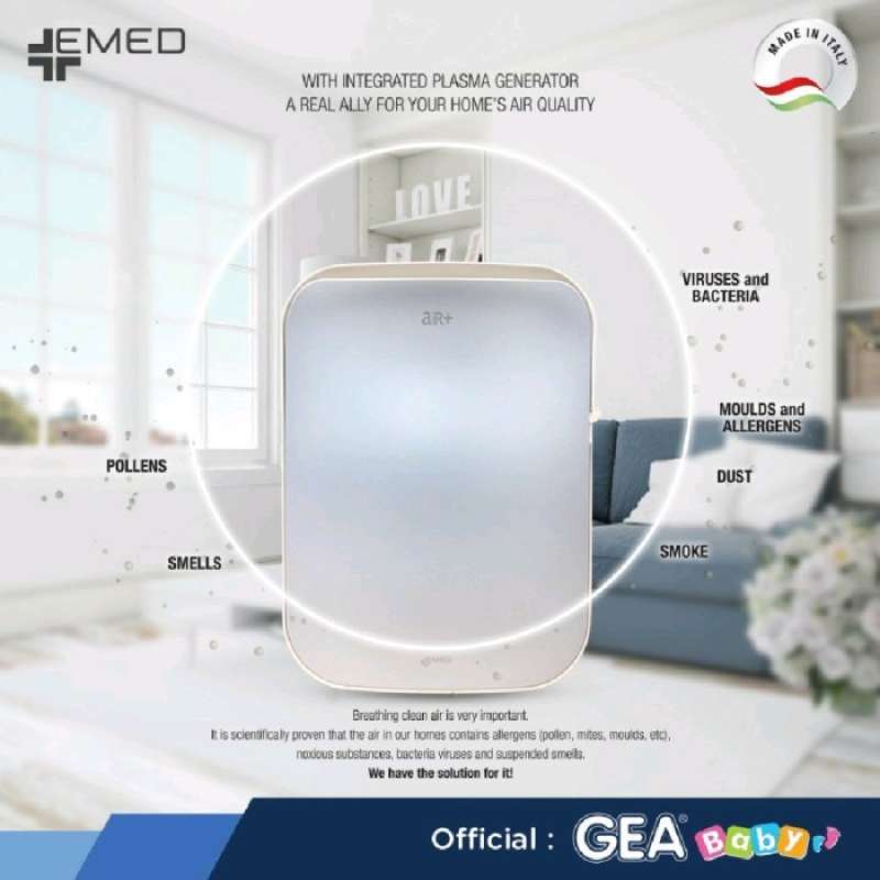 Promo GEABABY EMED Air Purifier PA500 Diskon 23 di Seller Indah