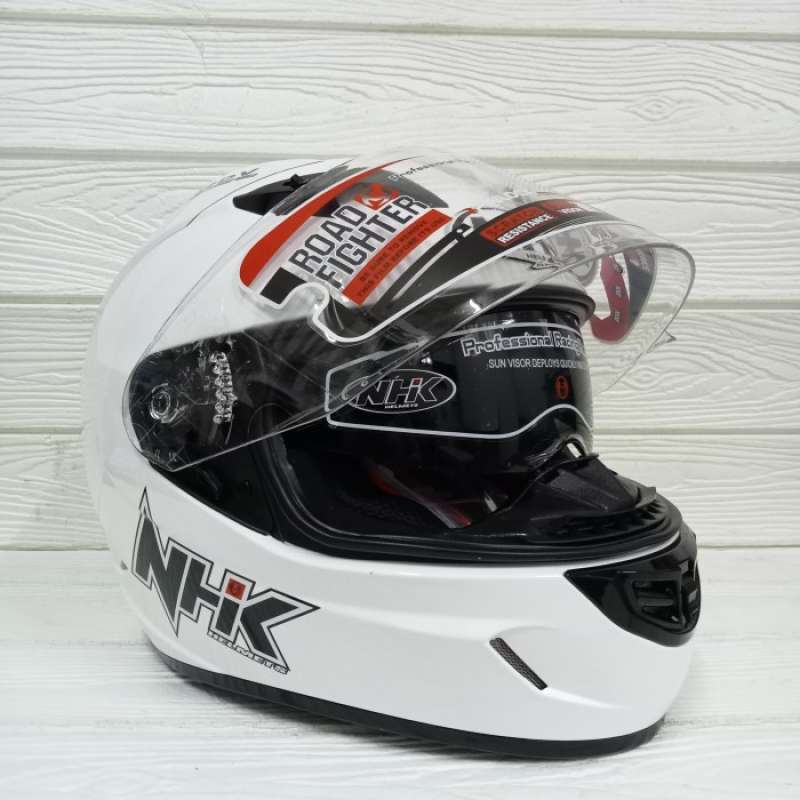 Helm nhk full face sales putih
