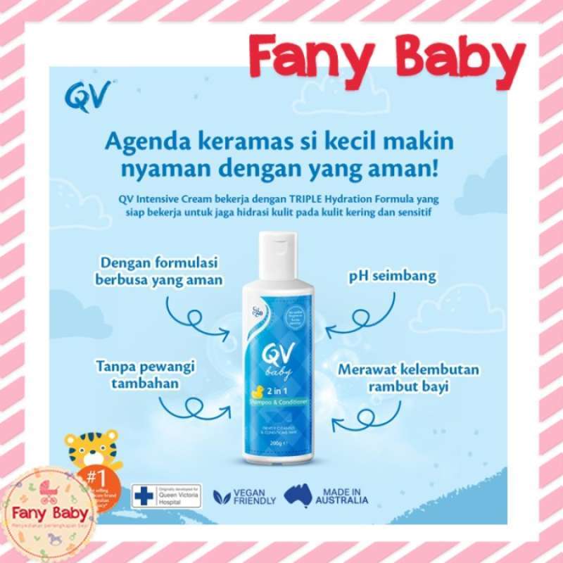 Qv baby 2 in 1 shampoo & conditioner cheap