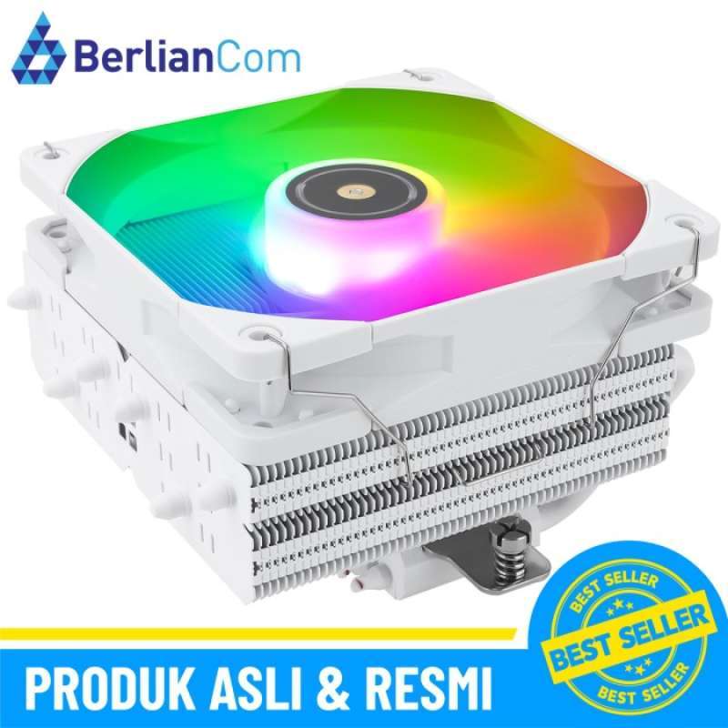 THERMALRIGHT SI-100 WHITE ARGB Low Profile CPU Cooler (Intel/AMD)