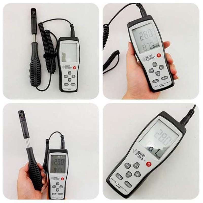 Humidity Temperature Meter Smart Sensor AS847 Hygrometer Thermometer