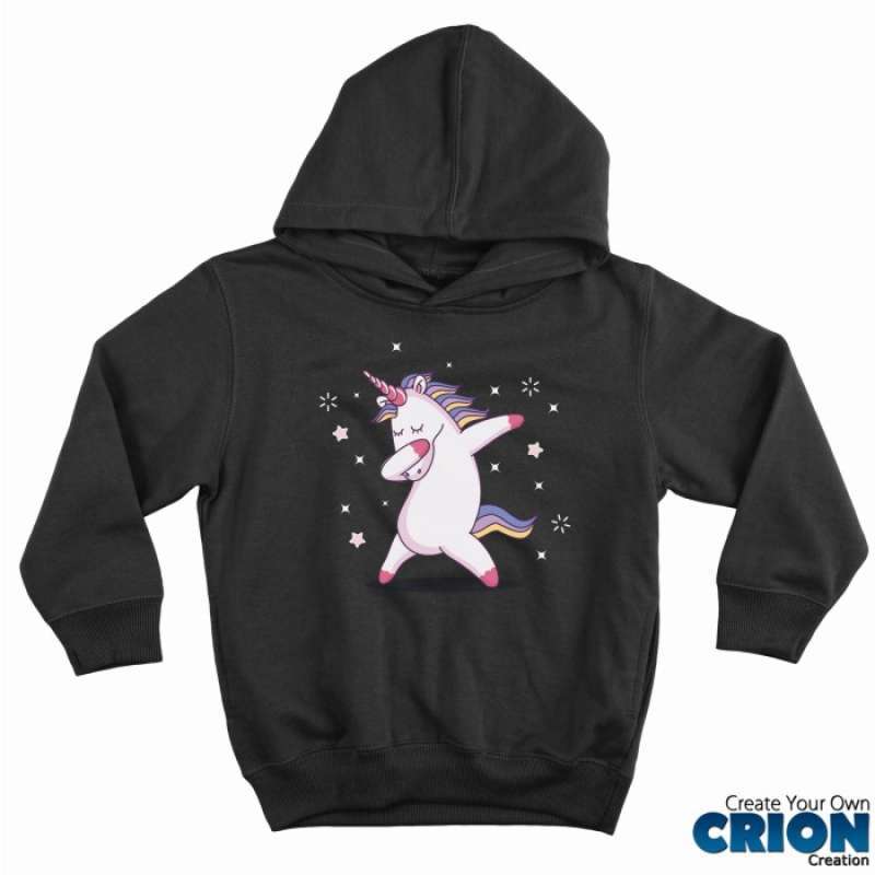 Jaket new arrivals hoodie unicorn