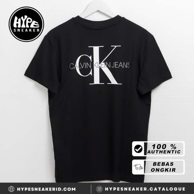 Jual Kaos Calvin Klein Text Center Ck Big Back White Black 100 Original Di Seller Hypesneaker.idn Official Store Hypesneaker.id Kota Semarang Blibli