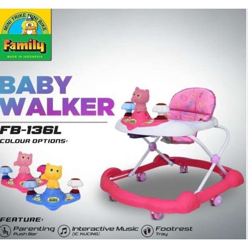 Jual Baby Walker Bw 136 Family alat Bantu Berjalan Baby Fb136l New Blue Di Seller Luarbiasa Shop Harapan Jaya Kota Bekasi Blibli