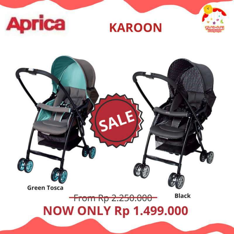 Promo Aprica Karoon Green Tosca Black Multicolor Diskon 24 Di Seller Nawangshop Harapan Jaya Kota Bekasi Blibli