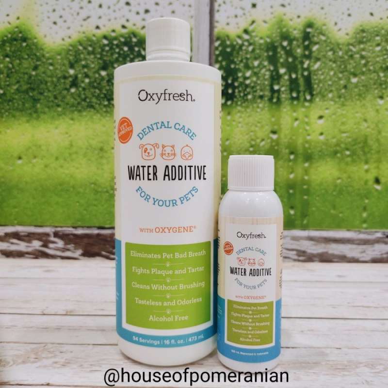 Oxyfresh pet store water additive