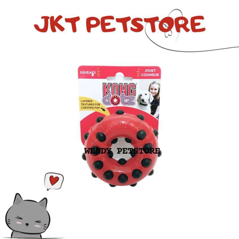 Promo Mainan Anjing Kong Dotz Circle Small Diskon 23 di Seller