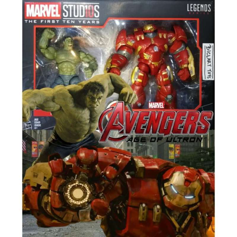 Promo Marvel Studios Legends Hulk Hulkbuster Hasbro Mcu 10 Years