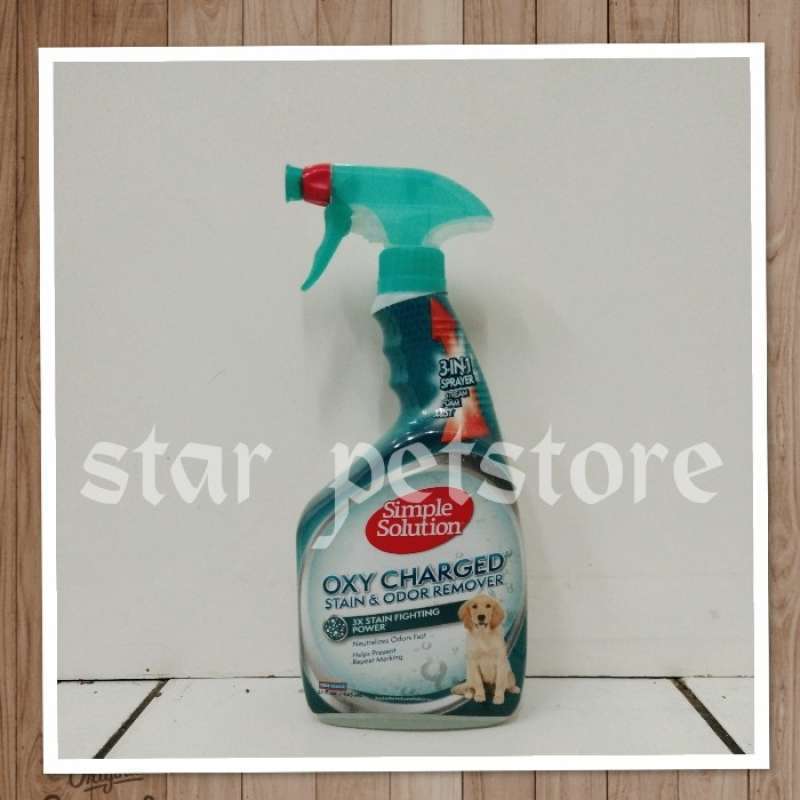 Promo Semprotan Simple Solution Oxy Charged Stain Odor Remover