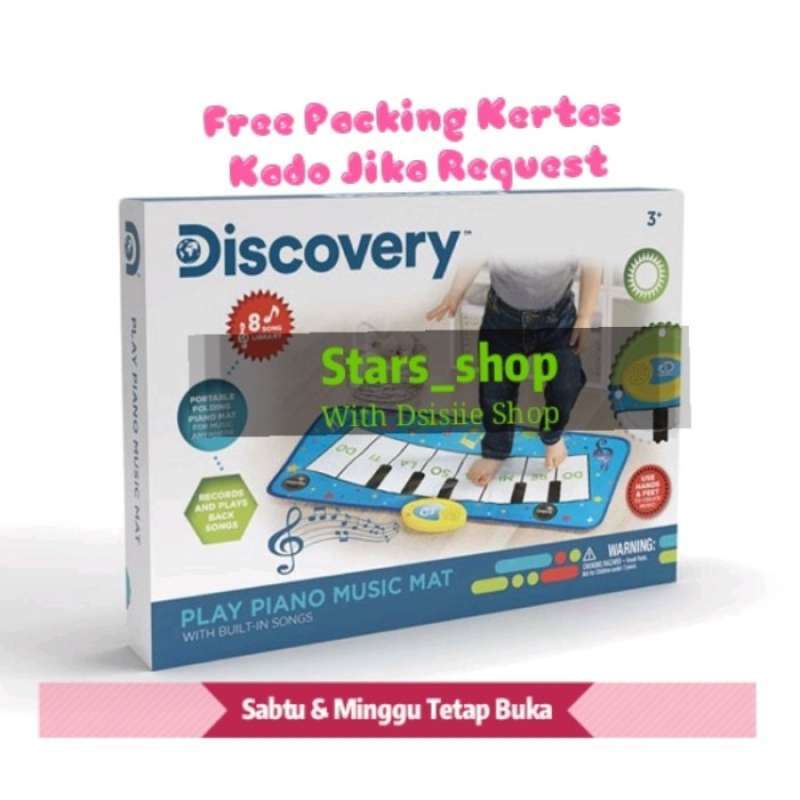 Discovery play piano music mat 2025