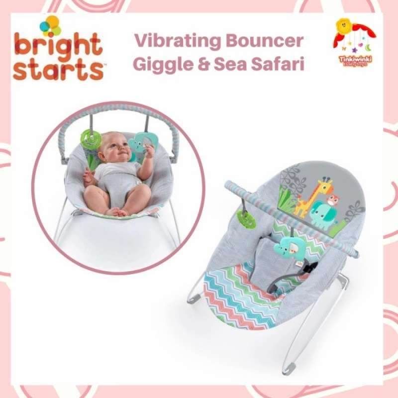 Bright starts giggle and see safari bouncer clearance