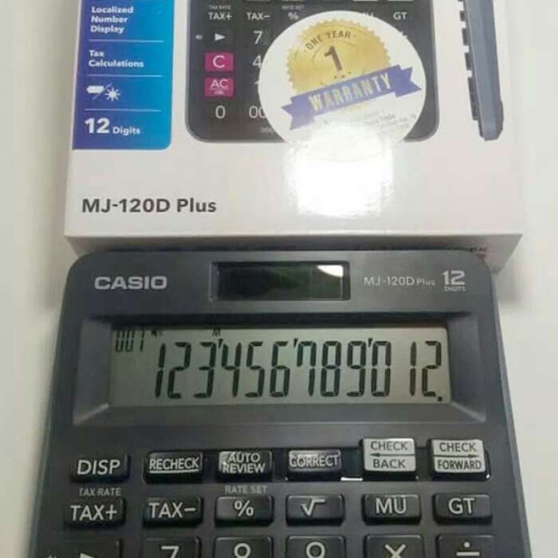 Casio best sale calculator mj12d