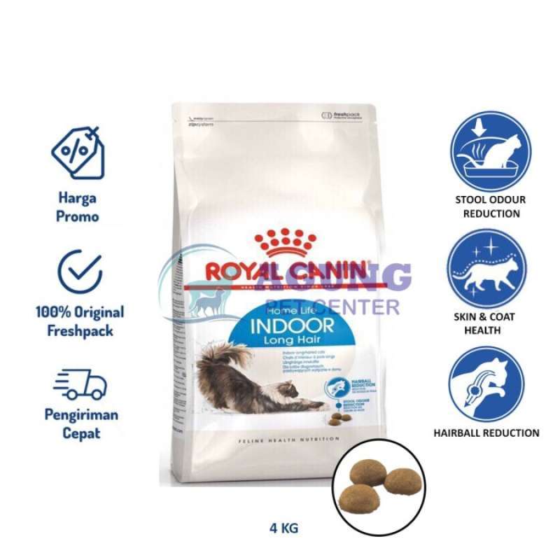 Royal canin indoor long hair 4kg best sale