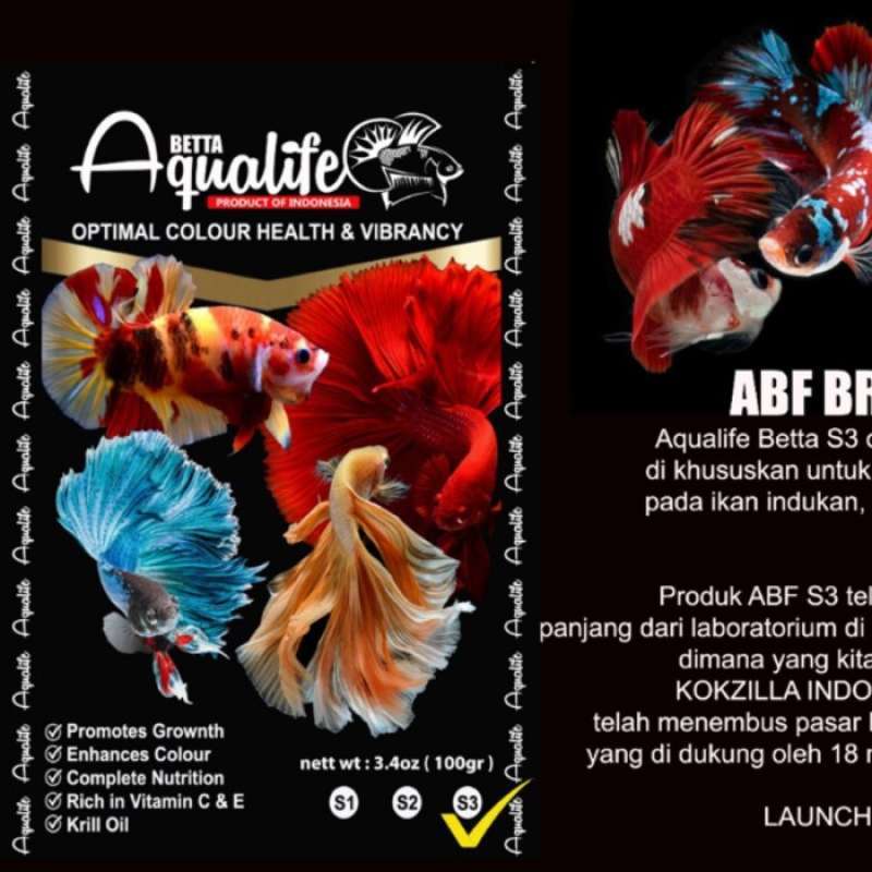 Aqualite top betta food