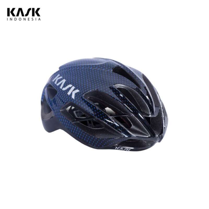 Kask protone dotted blue sales