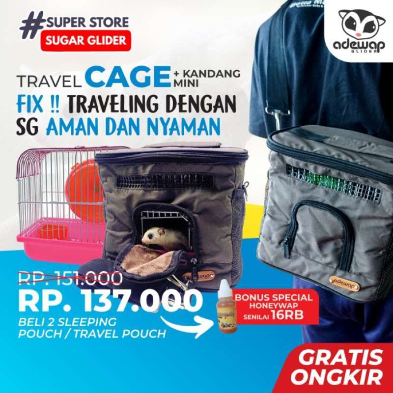 Sugar glider travel cage discount