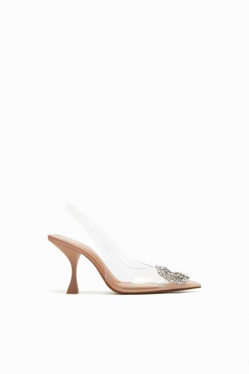 Zara vinyl high heel shoes new arrivals