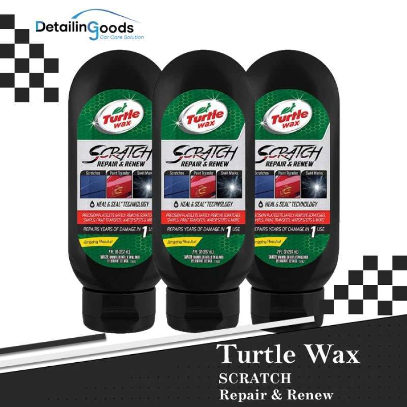 Promo Turtle Wax Scratch Repair & Renew Penghilang Baret Noda Air