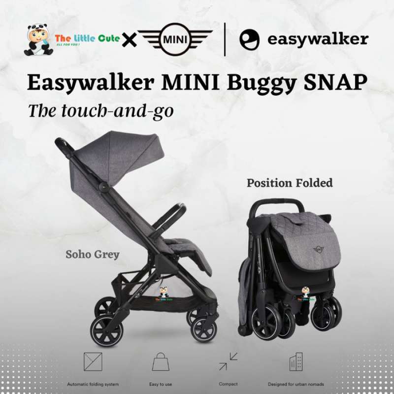 Jual Easywalker MINI Buggy SNAP Stroller Cabin Size Autofold di