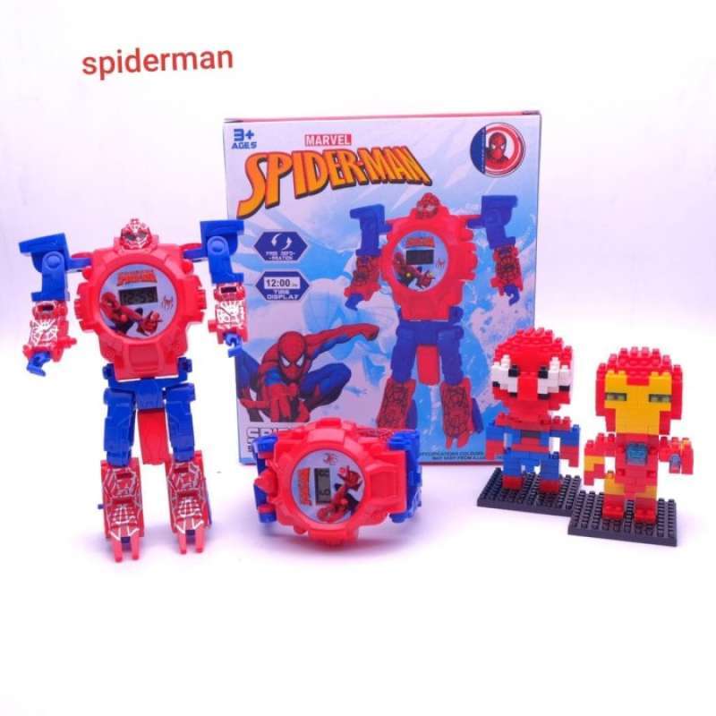Jam robot spiderman online