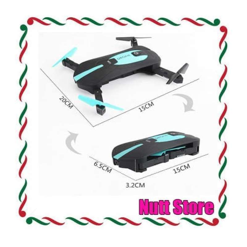 Jual Drone WiFi 2MP 720P JY018 Elfie FPV Quadcopter THPDBK di