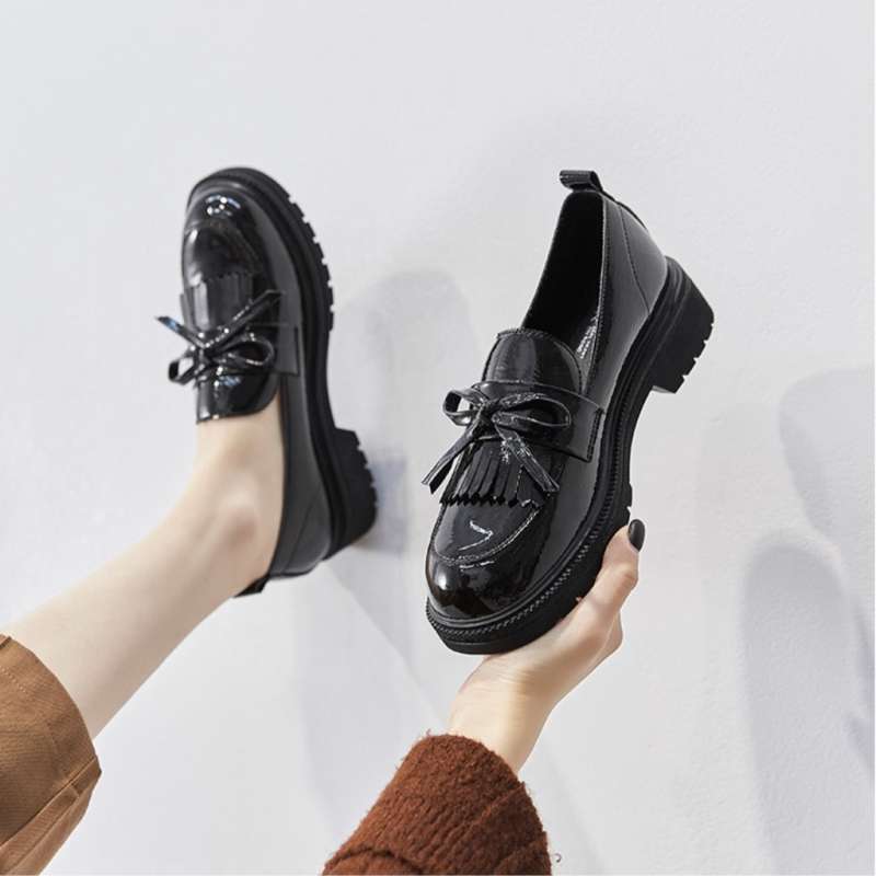 Promo SPV SEPATU DOCMART WANITA PLATFORM MARY JANES RUMBAI 04 38