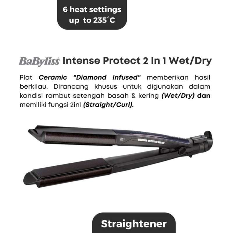 Harga babyliss radiance diamond straightener online