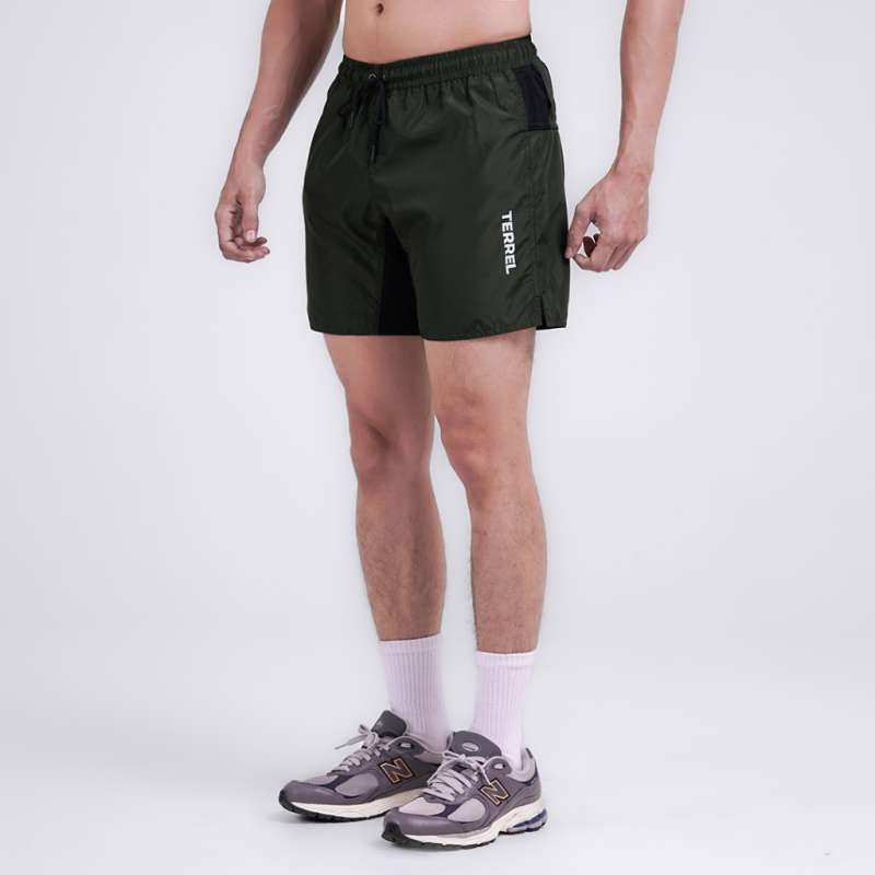 sportswear basic short celana pendek olah raga dry fit lari running gym pria