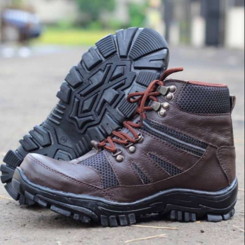 Promo Sepatu Boots Pria Safety Ujung Besi Tactical Rubicon Armour