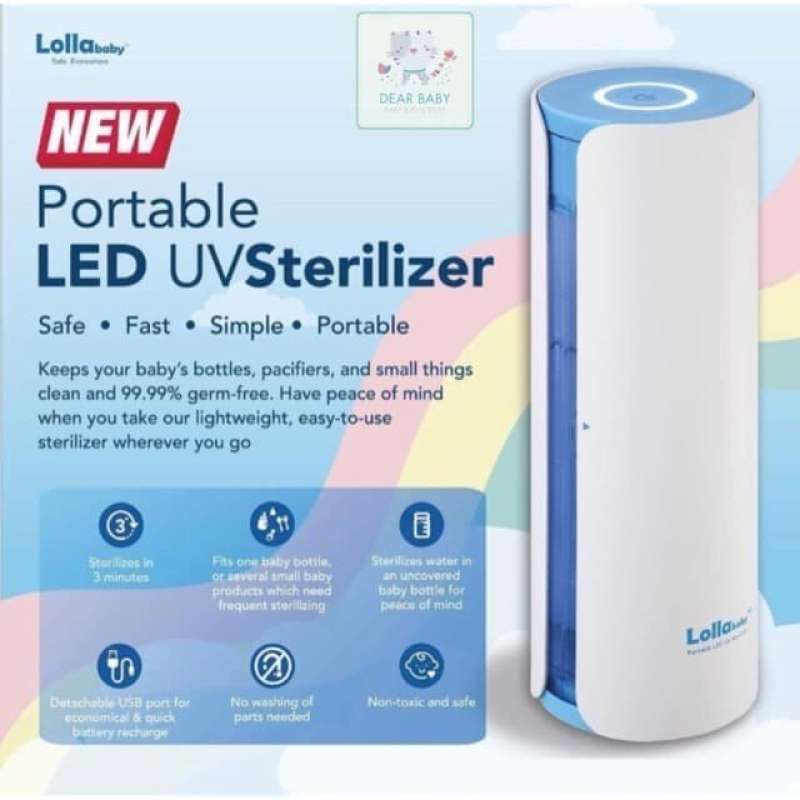 Lollababy Portable LED UV Sterilizer
