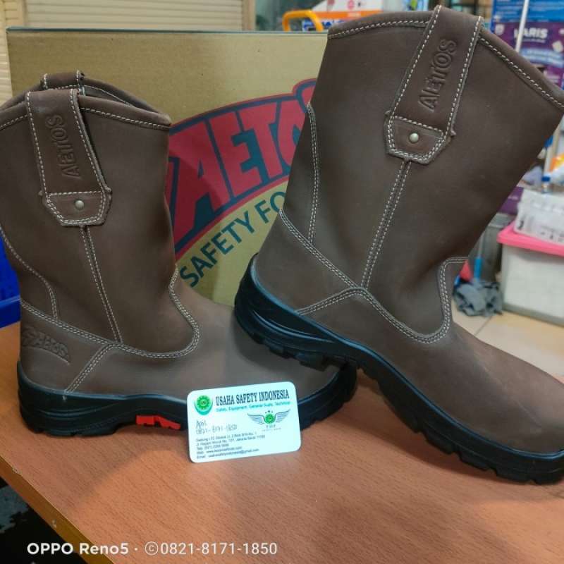 Promo Safety Shoes sepatu Safety Aetos Lithium 831015 Mocca Asli Murah Diskon 23 Di Seller Cv. Vieto Samaria Kalibata Kota Jakarta Selatan Blibli