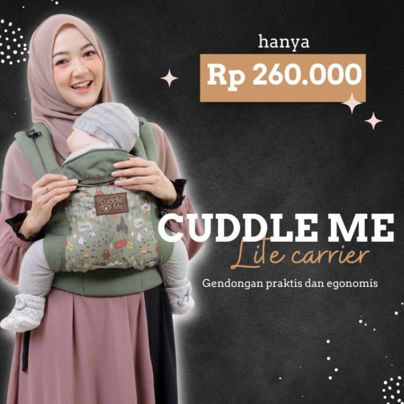 CUDDLE ME LITE CARRIER GENDONGAN SSC RINGAN MURAH Red Library