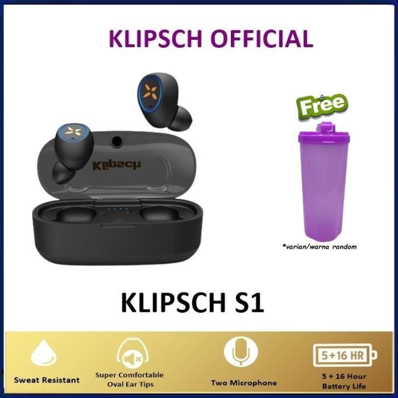 Klipsch s1 sales true wireless charging