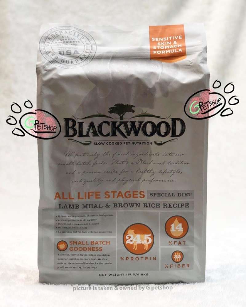 Promo blackwood puppy to adult all life stages 6 8 kg lamb meal