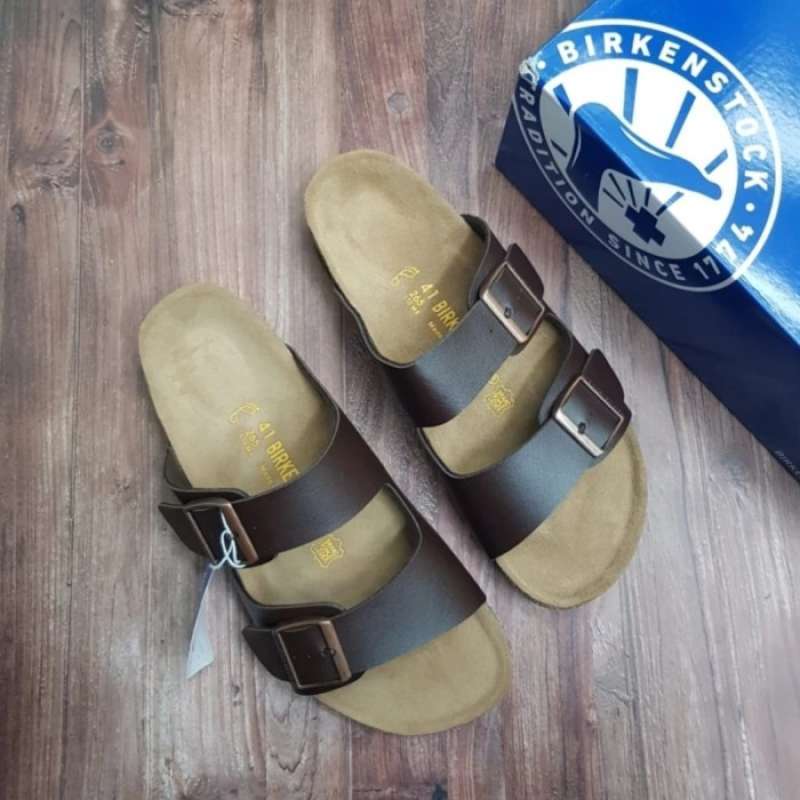 Sandal birkenstock pria original deals