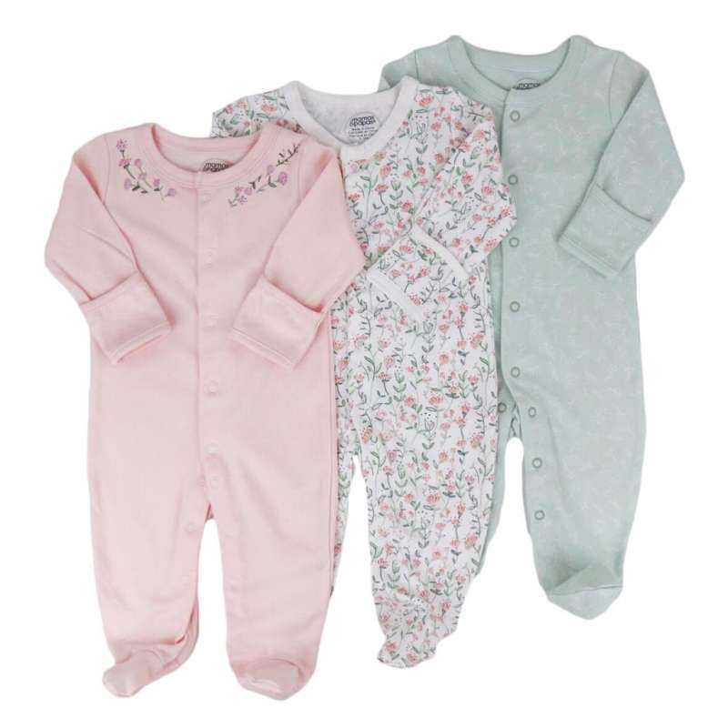 Sleepsuit Bayi 0-12 Bulan Piyama Baby Baju Anak Premium Jumper Bayi Laki  Laki Perempuan Motif Lucu