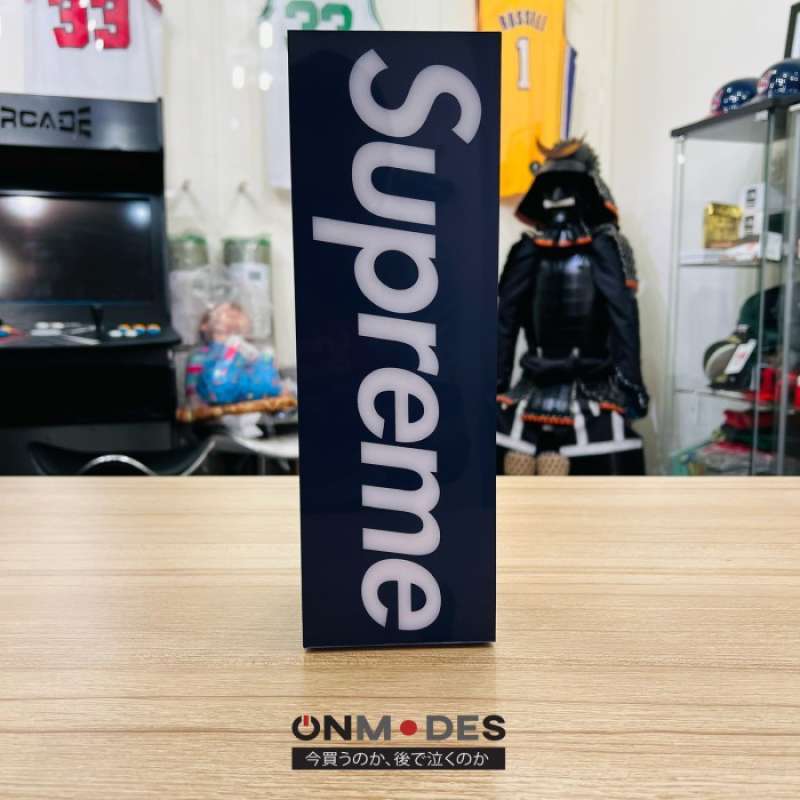 Supreme 2023FW Box Logo Lamp Blue