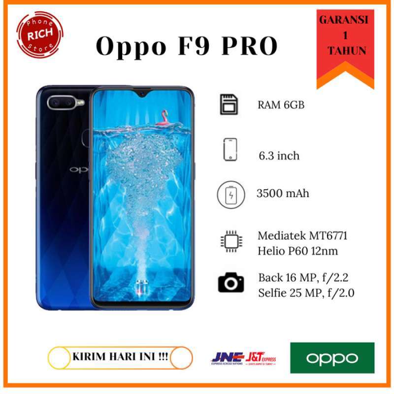 Harga hp oppo f9 ram 6gb sale